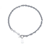 Cifeeo-Ot Buckle Pearl Choker