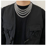 Cifeeo-Punk Cuban Chain Necklace