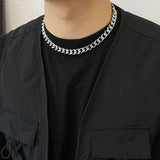 Cifeeo-Punk Cuban Chain Necklace