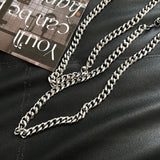 Cifeeo-Punk Cuban Chain Necklace