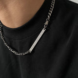 Cifeeo-Rectangular Bar Necklace