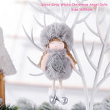 Cifeeo New Year 2023 Gifts Crown Veil Girl Dolls Angel Doll Navidad Xmas Tree Ornaments Christmas Decorations for Home Noel Natal