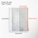 Back to school A5 Photocard Holder Kpop Binder Photocard Holder Book Picture Album Kpop Photo Card Album Student School Stationery Accessories