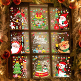 Christmas Gift Christmas Window Sticker Merry Christmas Decorations For Home 2022 Xmas Navidad Gifts Christmas Ornament New Year 2023