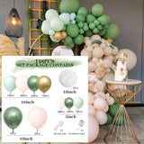 Balloons Garland Arch Kit Wedding Decoration Baby Shower Macaron Latex Balloon Chrome Confetti Ballon Birthday Party Decor Globo