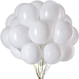 Back to school Cifeeo  10Pcs 12Inch Milk White Pearl Balloons White Clear Transparent Baloon Garland Birthday Party Wedding Decoration Ballon Supplies