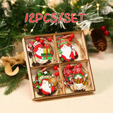 Christmas Gift Christmas Wooden Pendant Merry Christmas Tree Decorations For Home 2022 Cristmas Ornament Xmas Navidad Gifts Happy New Year