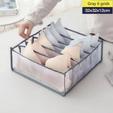 Jeans Bra Organizer Home Separated Dormitory Closet Organizer for Socks Underwear Scarves Storage Box Organizer Foldable Drawer