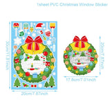 Christmas Gift Christmas Window Sticker Merry Christmas Decorations For Home 2022 Xmas Navidad Gifts Christmas Ornament New Year 2023