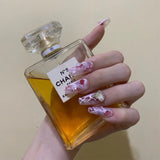 Cifeeo （Handmade Manicures)10 PCS Handmade nails, cheeseberry, berry locks, love nail fairy nails