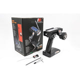Cifeeo FlySky GT3B FS-GT3B 2.4G 3CH 4WD Transmitter RC System Gun Controller with FS GR3E Receiver for RC Car Boat with LED Screen
