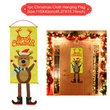 Christmas Gift Merry Christmas Santa Claus Background Backdrop Christmas Decoration For Home 2022 Xmas Navidad Noel Gifts New Year 2023