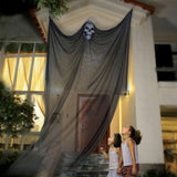 Cifeeo  3.8M Long Halloween Hanging Skeleton Flying Ghost Decorations For Outdoor Indoor Party Bar Scary Props Halloween Decoration