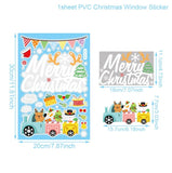 Christmas Gift Christmas Window Sticker Merry Christmas Decorations For Home 2022 Xmas Navidad Gifts Christmas Ornament New Year 2023