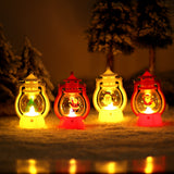 Christmas LED Lantern Light Santa Claus Merry Christmas Decorations For Home 2022 Xmas Ornament Navidad Noel Gifts New Year 2023