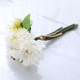 Graduation Gift  Carnation Simulation Korean Hand Holding Small Bouquet Silk Rose Fake Artifical Flower Home Living Room Table Wedding Decoration