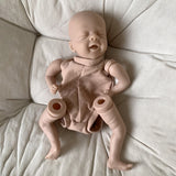 Cifeeo 11inch Reborn Doll Kit Salia with Signature Unfinished Doll Parts with Body for Baby Nurses Expectant Mothers Baby Companion