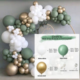 Balloons Garland Arch Kit Wedding Decoration Baby Shower Macaron Latex Balloon Chrome Confetti Ballon Birthday Party Decor Globo