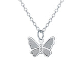 Cifeeo Korean Style Version Fairy Butterfly Pendant Necklace For Women Personality Trendy Collarbone Chain Necklace Women Jewelry Gifts