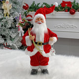 Cifeeo 30Cm Red Standing Posture Gift Santa Claus Doll Oranments Xmas Pendants Merry Christmas Decor For Home Kids Naviidad Presents