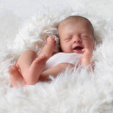 Cifeeo 11inch Reborn Doll Kit Salia with Signature Unfinished Doll Parts with Body for Baby Nurses Expectant Mothers Baby Companion