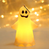 Cifeeo  Halloween New Arrival Halloween Cute Portable Mischief Ghost Night Light Pendant Ornament Party Props Home Decoration Children Gift