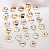 Cifeeo Boho Gold Color Snake Rings Set For Women Vintage Geometric Cross Heart Butterfly Rings Female Finger Rings Trendy Jewelry Gifts