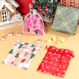 Christmas Gift 5Pcs Christmas Gift Cartoon Bag Gift Box Candy Biscuit Bag Decoration Christmas Party Gift Bag Children Birthday Party