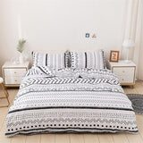 Cifeeo European American Floral Print Bedding Set Queen High Quality Home King Size Duvet Cover Set Butterfly Quilt Covers Pillowcase