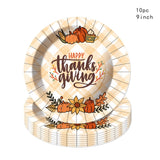 Cifeeo Theme Party Decoration Disposable Tableware Turkey Party Harvest Festival Happy Thanksgiving Day Decor For Home