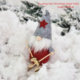 Cifeeo New Year 2023 Gifts Crown Veil Girl Dolls Angel Doll Navidad Xmas Tree Ornaments Christmas Decorations for Home Noel Natal