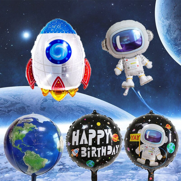 Cifeeo Happy Birthday Astronaut Theme Party Outer Space Astronaut Bann