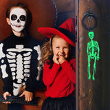 Cifeeo  Halloween Luminous Skeleton New Glowing Hang Human Body Series Party Theme Scene Layout Props Indoor Outdoor Yard Decorations