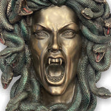 Cifeeo  Medusa Wall Statue Greek Mythology Monster Statue-Gothic Myth Legend Snakes Wall Statues Home Decoration