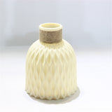 Back To School Modern Flower Vase Imitation Ceramic Flower Pot Decoration Home Plastic Vase Flower Arrangement Nordic Style Home Decoration