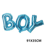 Cifeeo Baby Shower Girl Boy Balloons It's A Girl It's A Boy Oh Baby Banner Decor Gender Reveal Birthday Party Decorations Kids Supplies