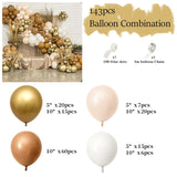 Balloons Garland Arch Kit Wedding Decoration Baby Shower Macaron Latex Balloon Chrome Confetti Ballon Birthday Party Decor Globo