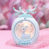 Cifeeo  A Deer Has Your Star Hydrangea Macrophylla Girl Heart Windward Iittle Night Iight Iittle Wind Bell Girl Creative Birthday Gift