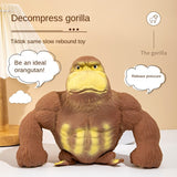 Cifeeo Big Giant Antistress Orangutan Decompression Tricky King Toy Squishy Elastic Monkey Funny Gorilla Chimpanzee Squeeze Toys