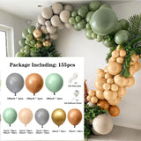 Balloons Garland Arch Kit Wedding Decoration Baby Shower Macaron Latex Balloon Chrome Confetti Ballon Birthday Party Decor Globo