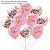 Cifeeo Baby Shower Girl Boy Balloons It's A Girl It's A Boy Oh Baby Banner Decor Gender Reveal Birthday Party Decorations Kids Supplies