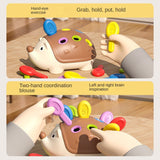 Cifeeo Hedgehog Montessori Baby Toys Hand-eye Coordination Fine Motor Training Develop Concentration Children Sensory Educational Toy