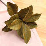 Simulation Magnolia Leaf New Fake Plant Plastic Feel Home Living Room Decoration Floor Artificial Flowers Branches Home Decore