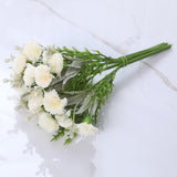 Simulation 16 Heads Bouquet Carnation Living Room Dining Table Home Decoration Wedding Fake Artifical Flowers Mother's Day Gift