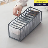 Jeans Bra Organizer Home Separated Dormitory Closet Organizer for Socks Underwear Scarves Storage Box Organizer Foldable Drawer