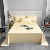 Cifeeo 4/6 Pieces Luxury Bedding Sheet Set Egyptian Cotton 1000TC Fitted Sheet Flat Sheet Pillowcase - Wrinkle, Stain, Fade Resistant