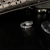 Back to school 2023 New Rings Fashion Women Metal Party Classic Zircon Planet Detachable Jewelry Super Flash Combination Ring
