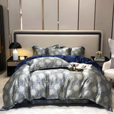 Cifeeo Mulberry Silk Bedding Set Luxury Duvet Cover Bed Sheet Pillowcase Silky Soft Queen King Ru Eu Double Size Fitted Sheet Bed Linen
