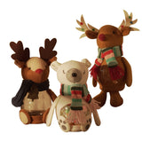 Cifeeo Christmas Candy Box Cartoon Elk Xmas Bear Gift Pendants Noel Oranments Merry Christma Decor For Kids Happy New Year 2023