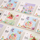 Cifeeo Creative Watercolor Painting Book For Kids Fairy Tale Animal Flowers Gouache Graffiti Drawing Picture Children DIY Toys Gift